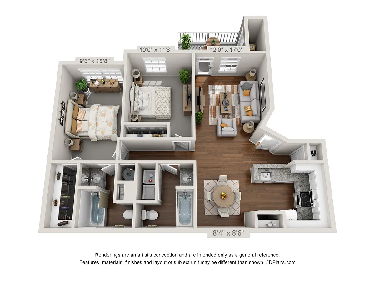 Floor plan The Bay II