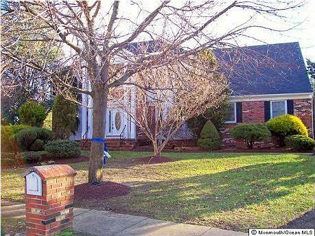 full brick front, side entry garage