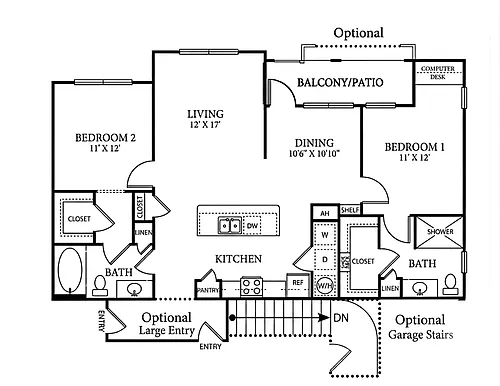 Floor plan B3
