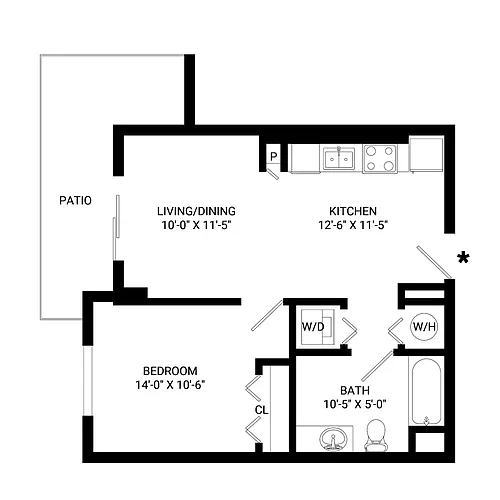 Floor plan Biscayne