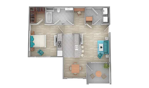 Floor plan A1R