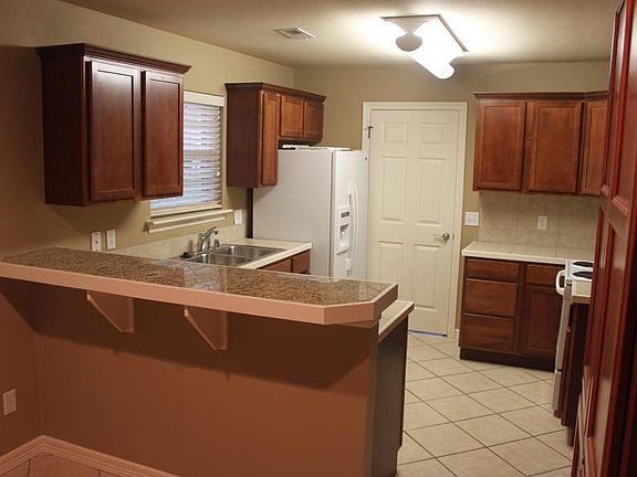 Kitchen from dining area