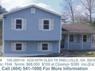 4230 Mountain Glen Trce, Snellville, GA 30039