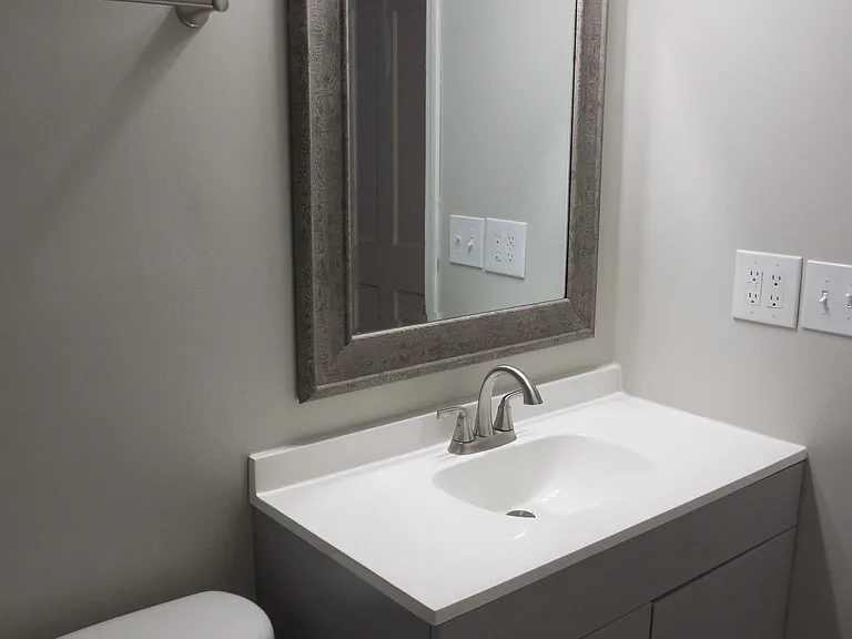 renovated bathroom