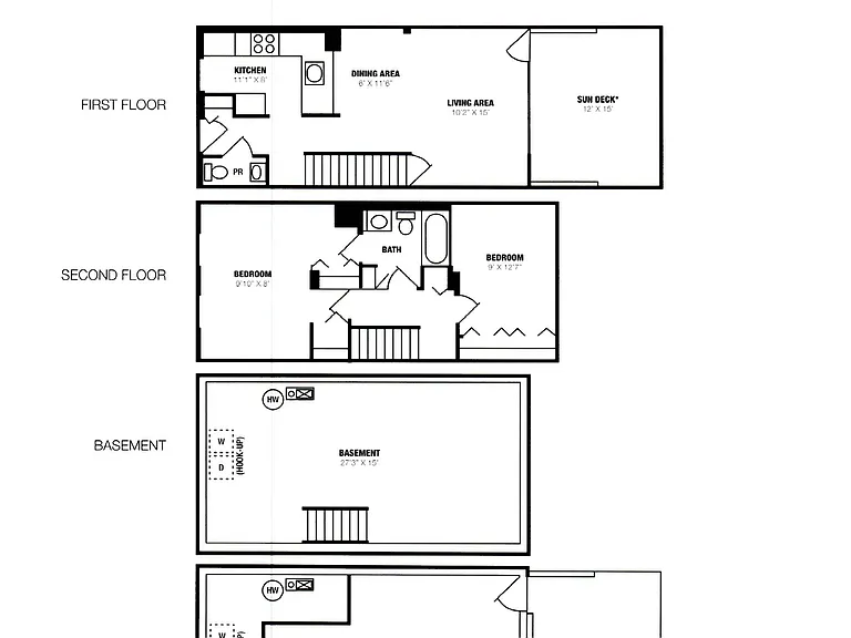 2 Bedroom Townhome 2 Bedroom Townhome