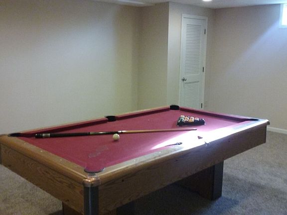 Finished room in basement