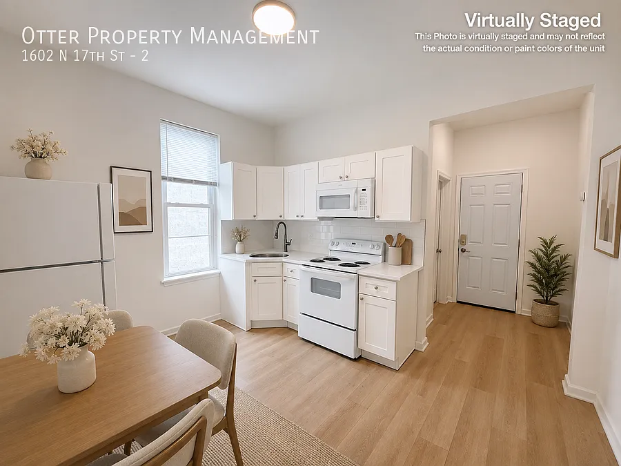 Bright 1BR Apartment Near Temple University Street Parking Available — Photo 2
