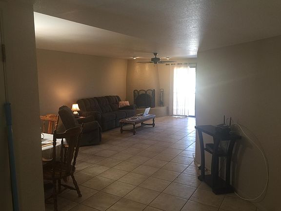 Spacious living room and dining room