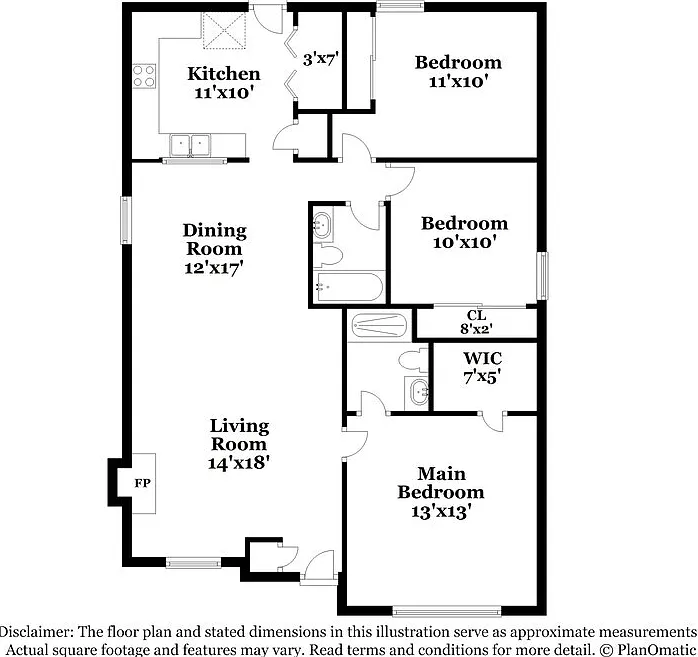 3 bed, 2.0 bath, 1176 sqft, $2,085 — Photo 2