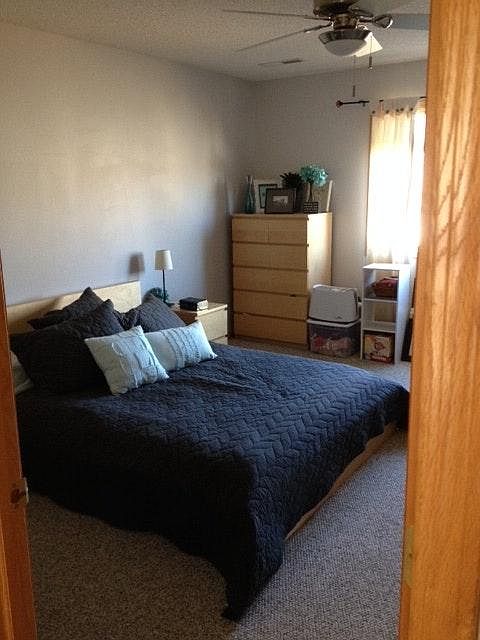 upstairs bedroom there are 2
