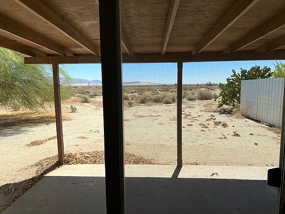 Backyard with view