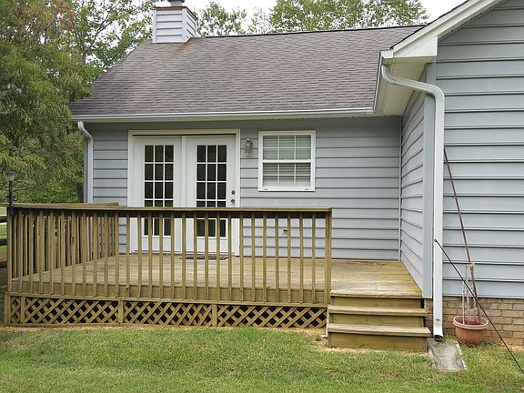Private rear deck