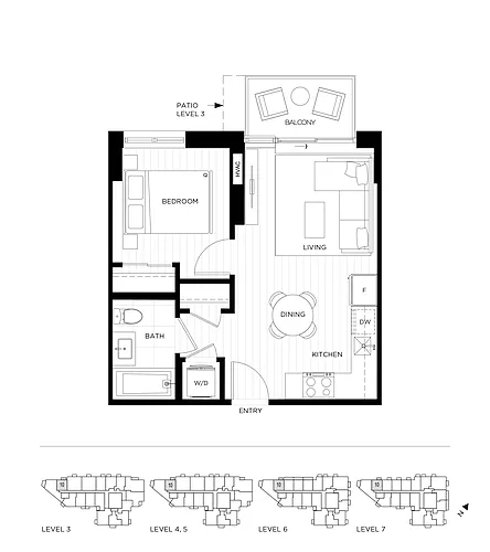 Floor plan T2-0410