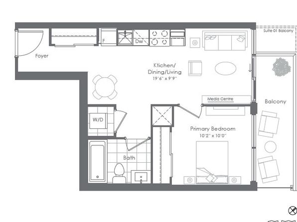 260 Malta Ave #1801, Brampton, ON L6Y 4G6