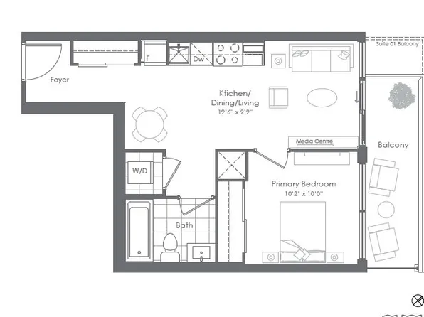 260 Malta Ave #1801, Brampton, ON L6Y 4G6