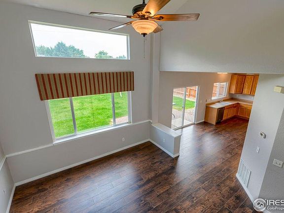This is the downstairs living room and kitchen area. It is shared between roomates.