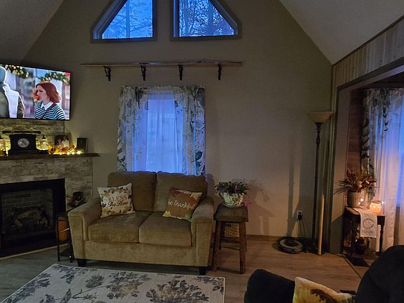 Living Room vaulted ceiling