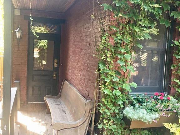 Back Porch facing courtyard on Monterey St