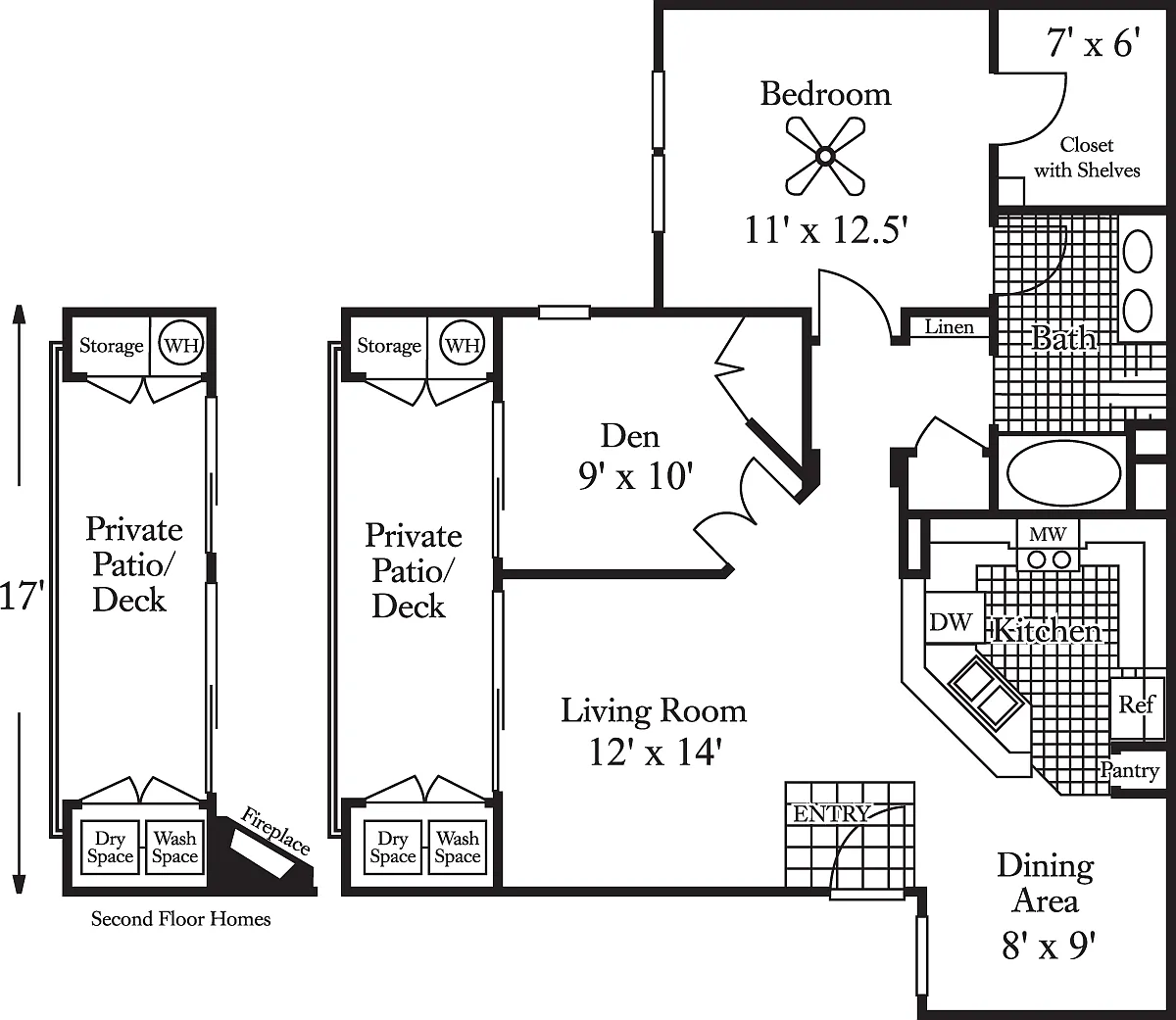 Floor plan The Cascades