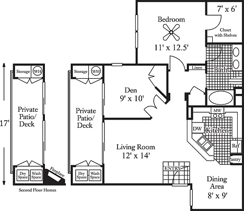 Floor plan The Cascades
