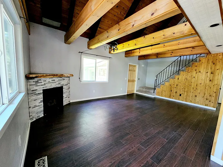 Living Room with Gas Fireplace