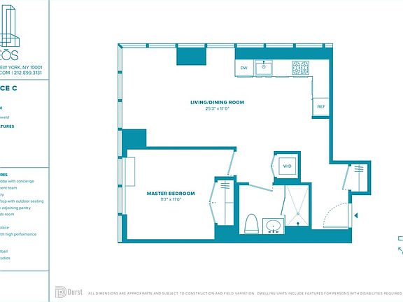 2nd image of 100 W 31st St APT 17C