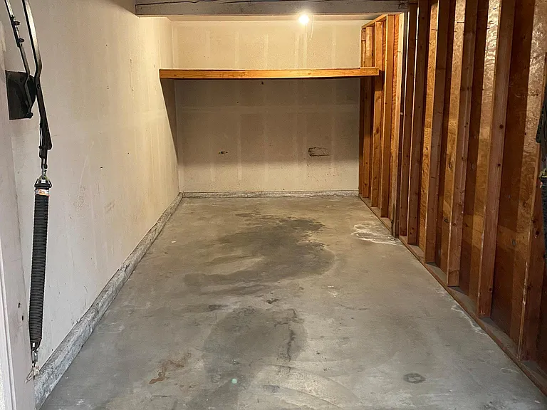 Enclosed garage