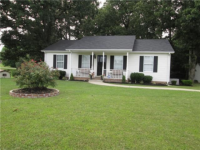 Large front yard