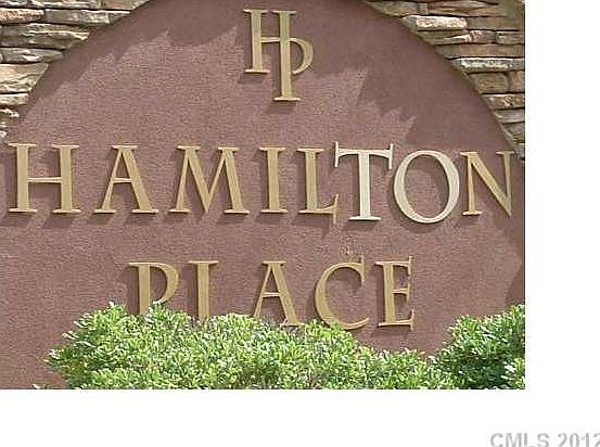Hamilton Place Custom Home section in Monroe NC