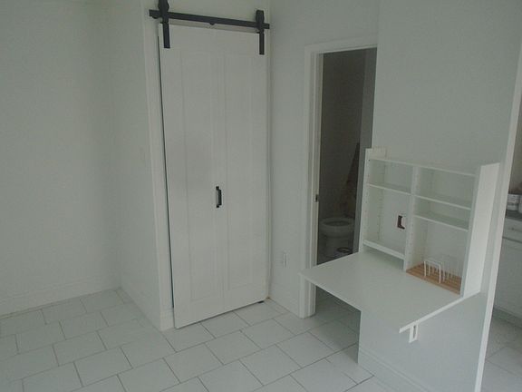 Closet and built in dining table