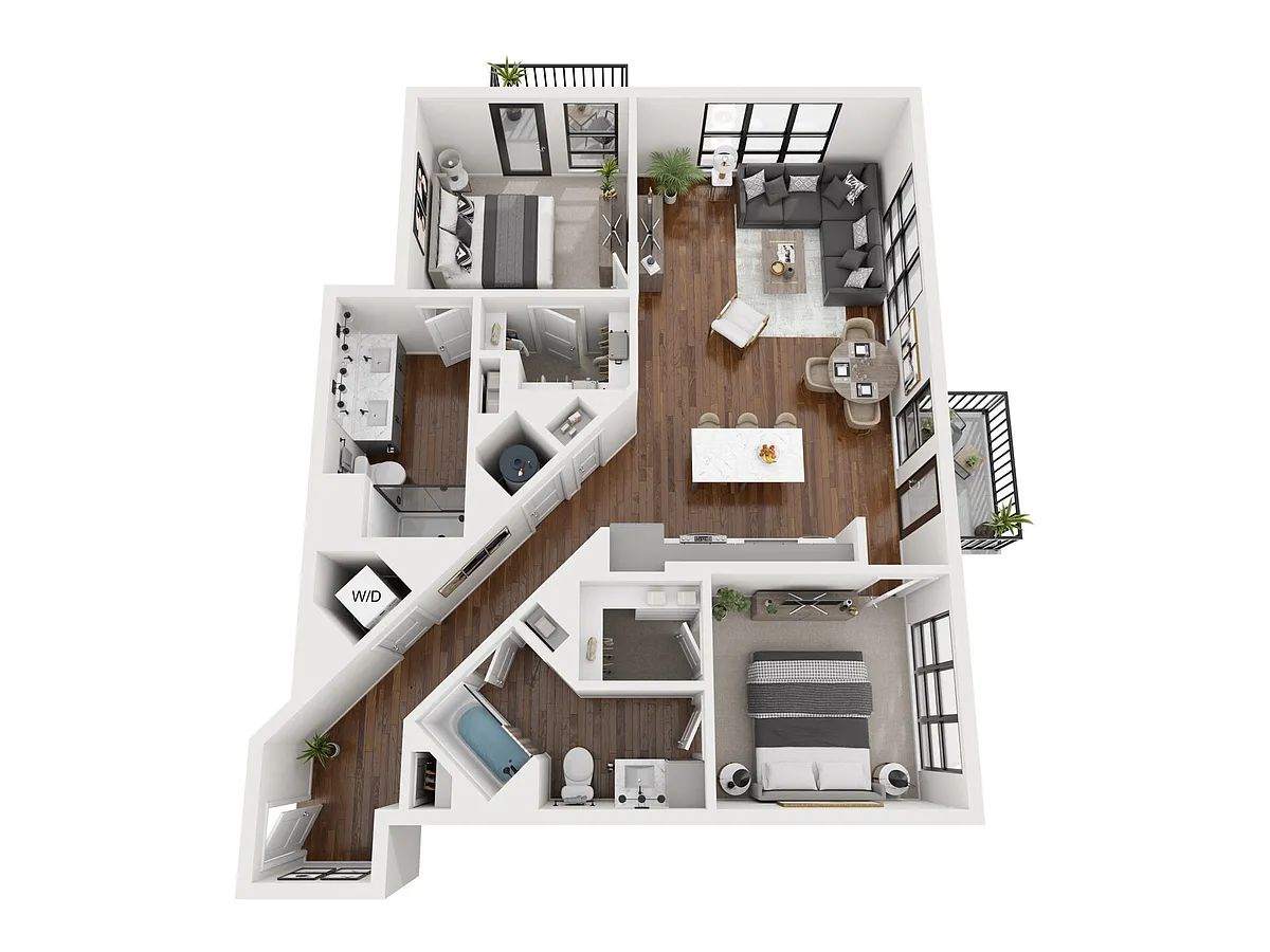 Floor plan B8