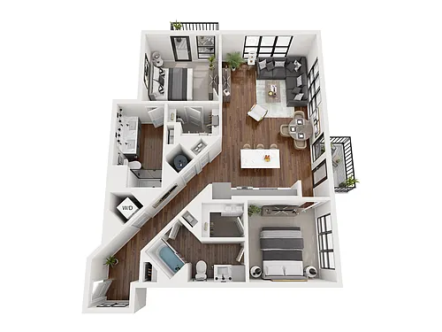 Floor plan B8