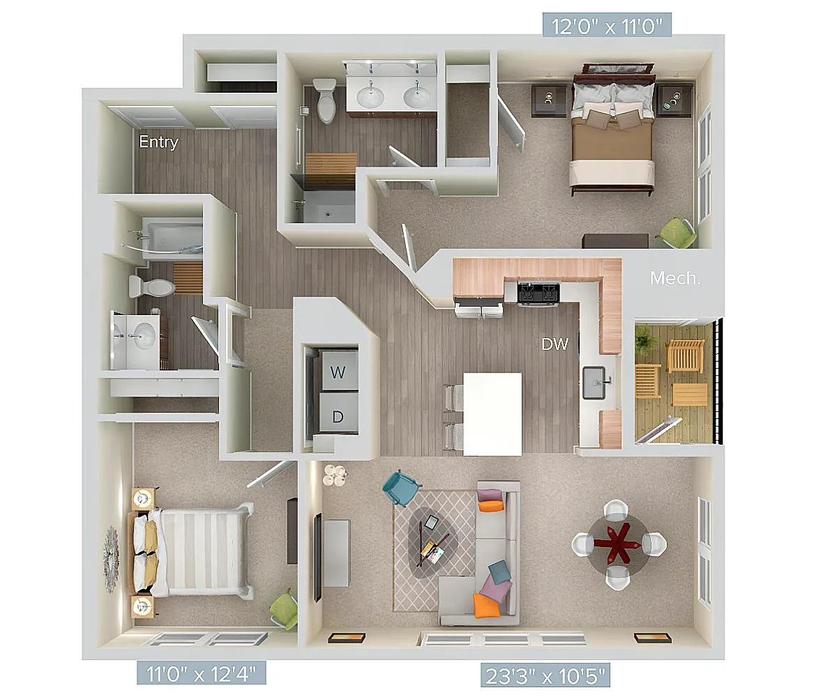 Floor plan B9-sc1-1164