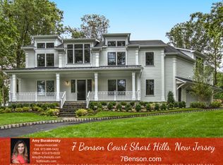 7 Benson Ct, Short Hills, NJ 07078