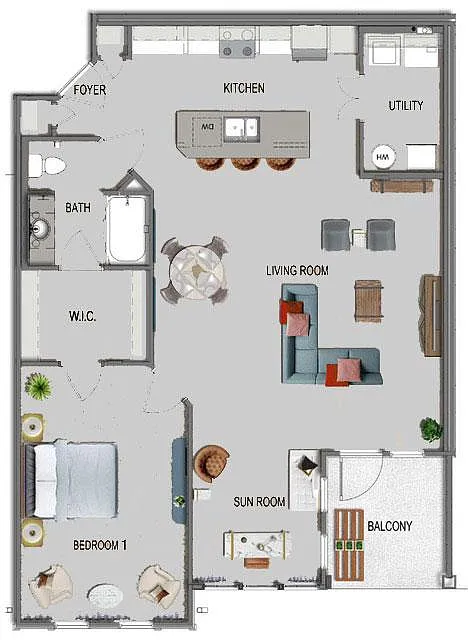 Floor plan York