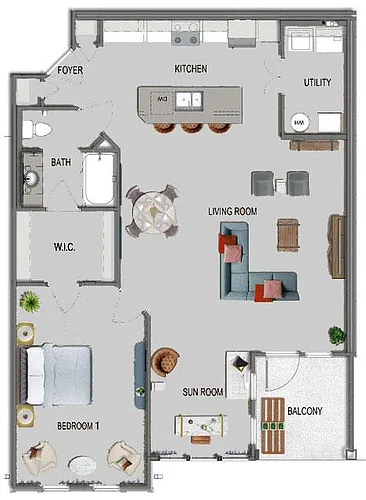 Floor plan York
