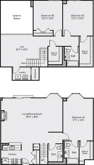 Floor plan C1L-D
