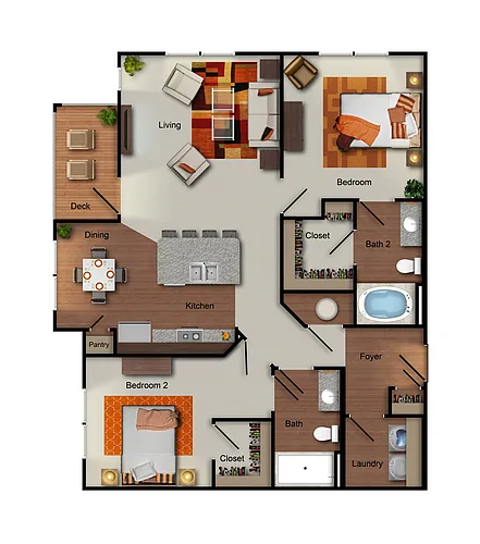 Floor plan Crown