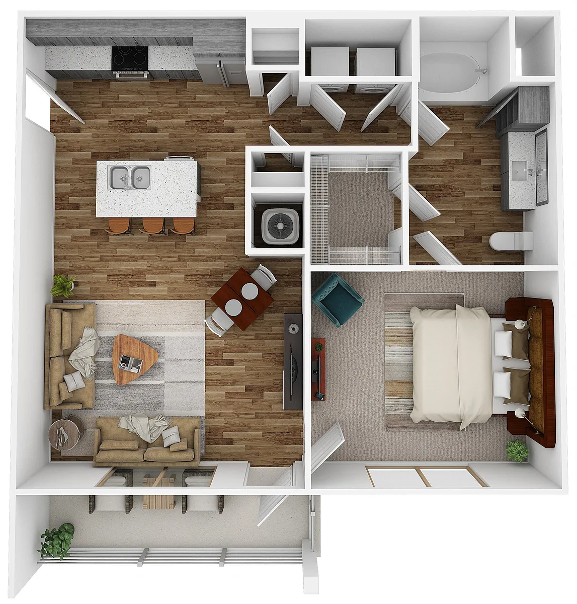 Floor plan Audubon