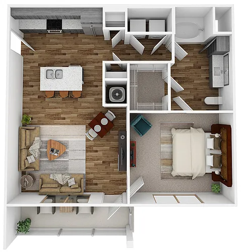 Floor plan Audubon