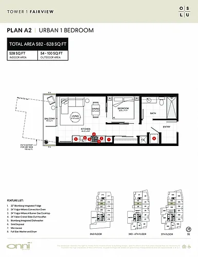 Floor plan Fairview A2