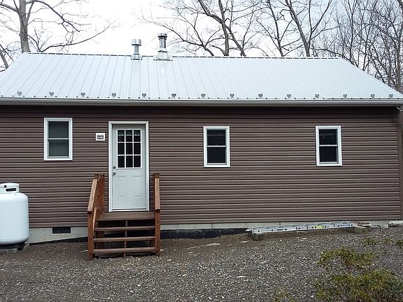View from rear of cabin.