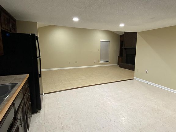 View from kitchen into family room. Spacious and Open