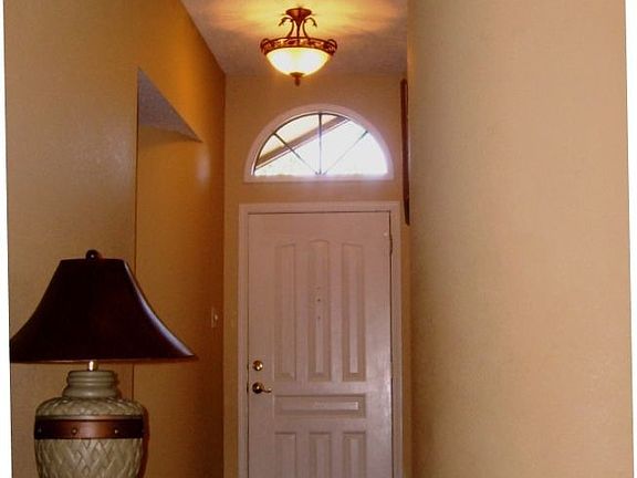 Front Entry into LR, New Light on Dimmer, Great Low Lighting for Show