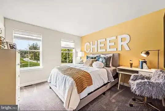 2nd Bedroom, Staged Pic from Model home