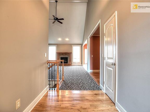 Entry way with wood floors