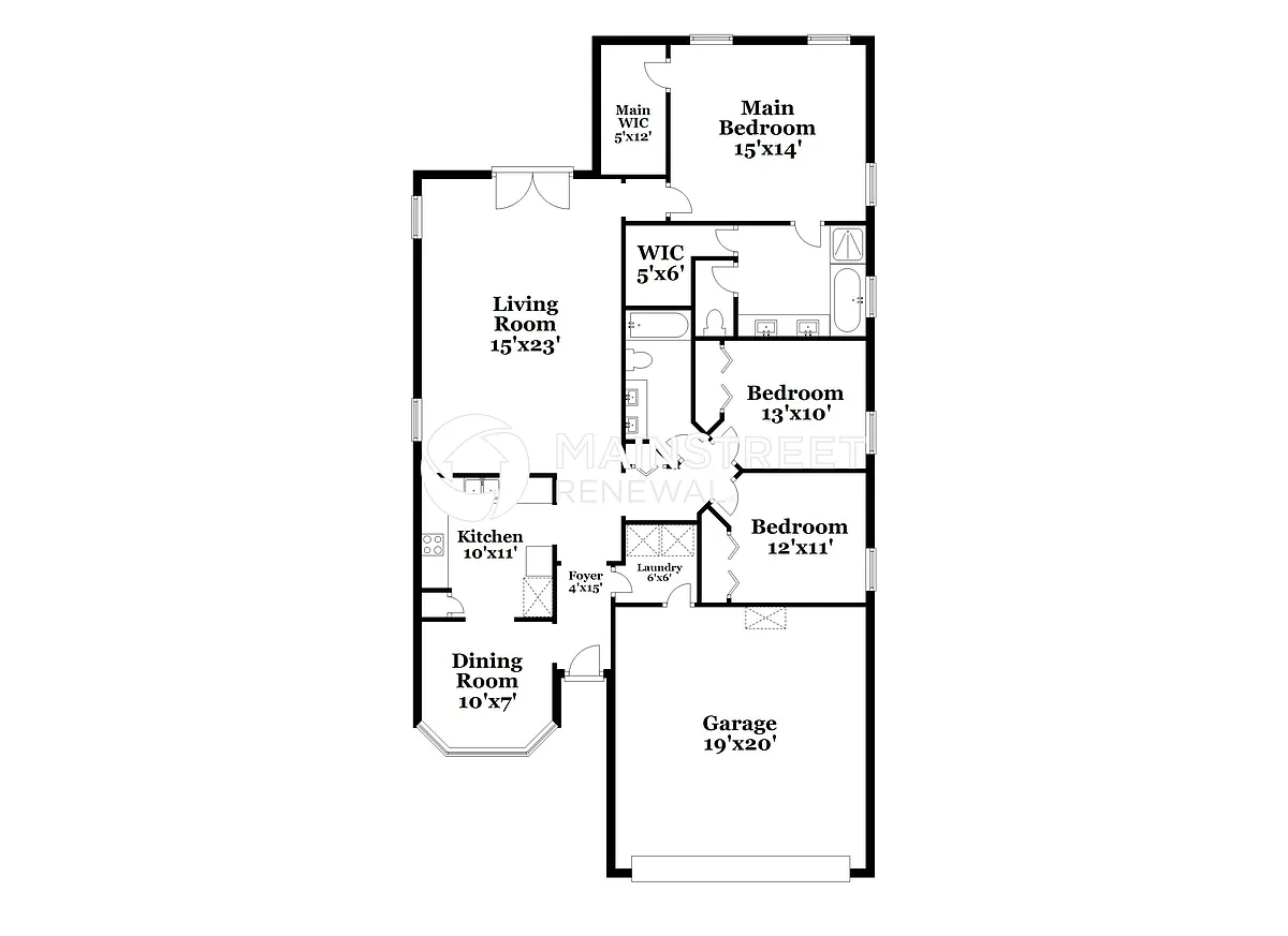 Floor Plan - 11280 Panther Creek Ct