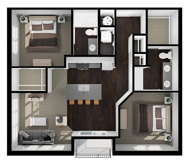 Floor plan Bailey