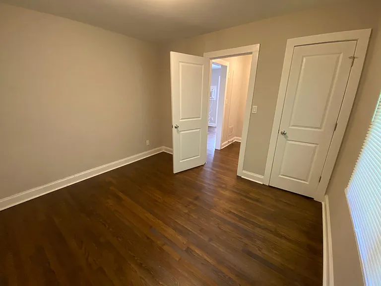 Bedroom looking towards the hallway