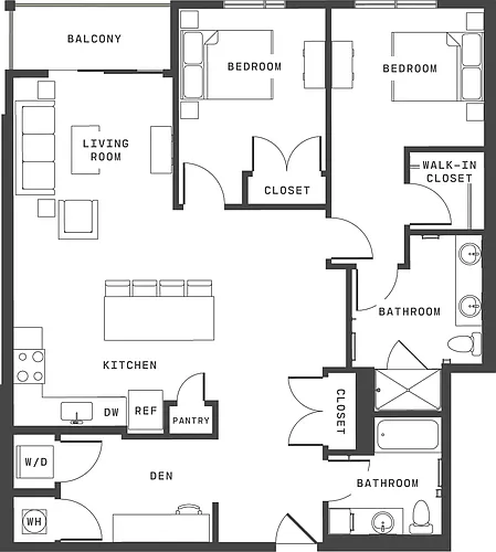 Floor plan B6B